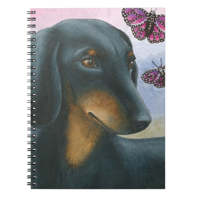 Carnet chien 93 dachshund (Devant)