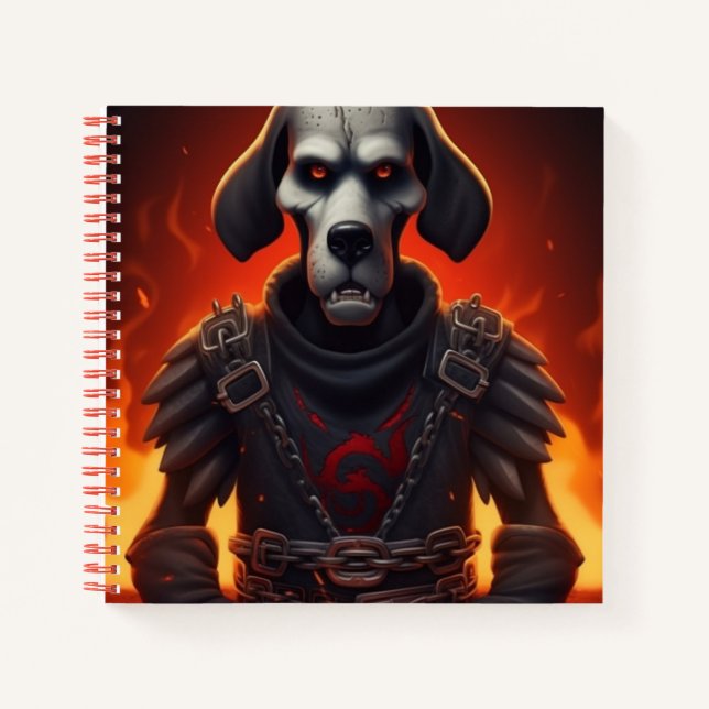 Carnet Chien Ange (Devant)