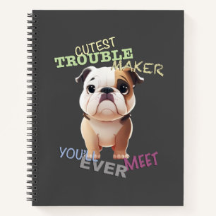 Carnet Chien animal de compagnie le plus difficile à tail