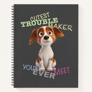 Carnet Chien animal de compagnie le plus difficile à tail