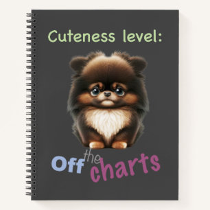 Carnet Chien Animaux de compagnie niveau mignon adorable
