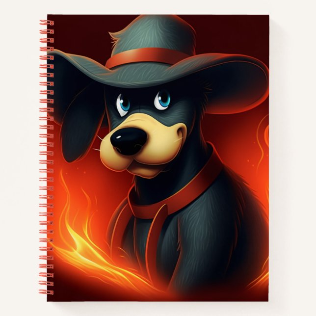 Carnet Chien Aux Chapeau (Devant)