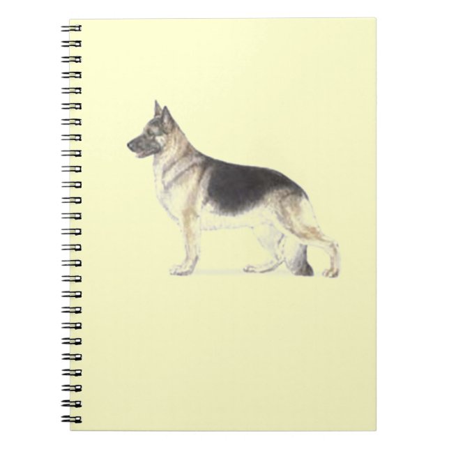 Carnet Chien berger allemand (Devant)