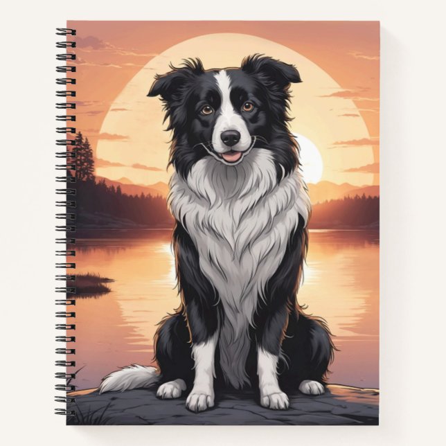 Carnet Chien Border Collie (Devant)