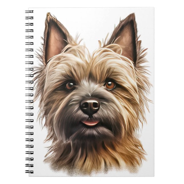 CARNET CHIEN BROWN DE TERRIER DU CAIRE (Devant)