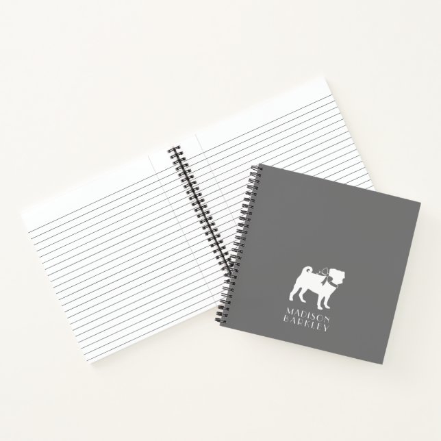 Carnet Chien carlin Chien Chiot (Intérieur)