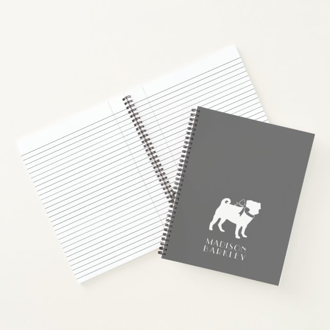 Carnet Chien carlin Chien Chiot (Intérieur)