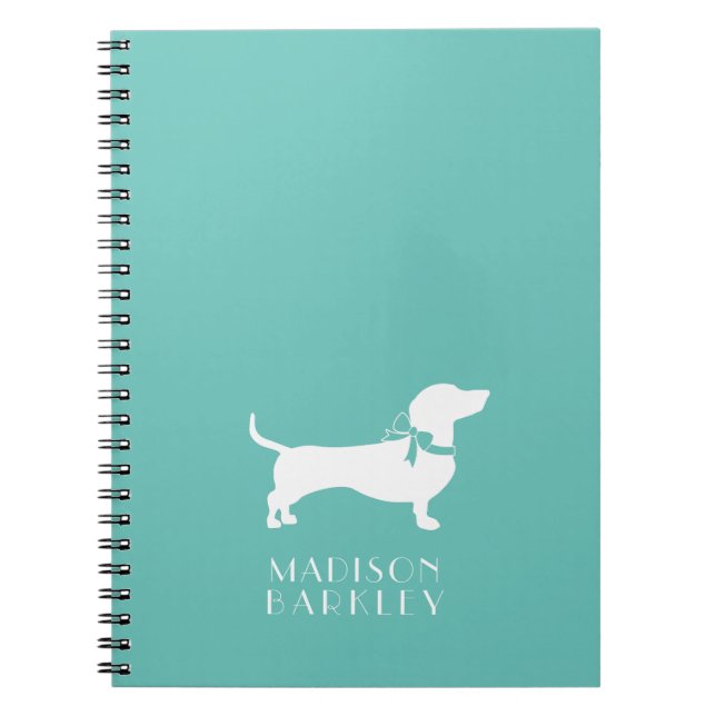 Carnet Chien Chien Chien Puppy de Dachshund (Devant)