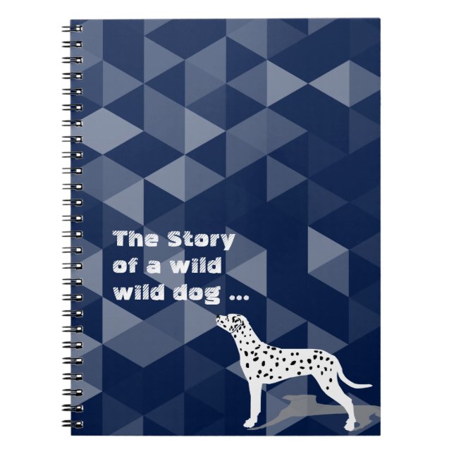 Carnet Chien dalmate adorable (Devant)