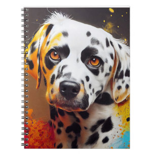 Carnet Chien Dalmatien animal familier adorable compagnon