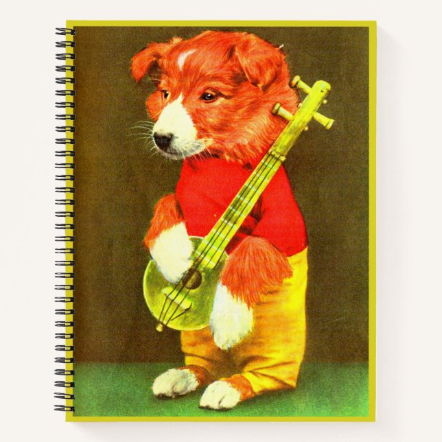 Carnet Chien de Banjo (Devant)