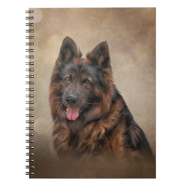 Carnet Chien de berger allemand (Devant)