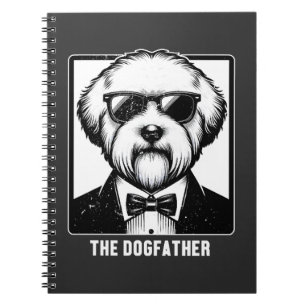 Carnet Chien de berger anglais ancien Le parrain du chien