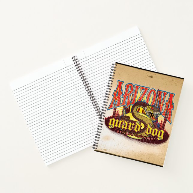 Carnet Chien de garde d'Arizona Serpent (Intérieur)