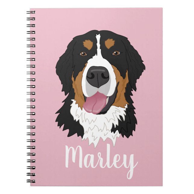Carnet Chien de montagne bernois (Devant)