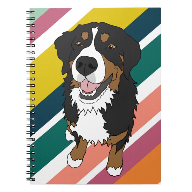 Carnet Chien de montagne bernois (Devant)