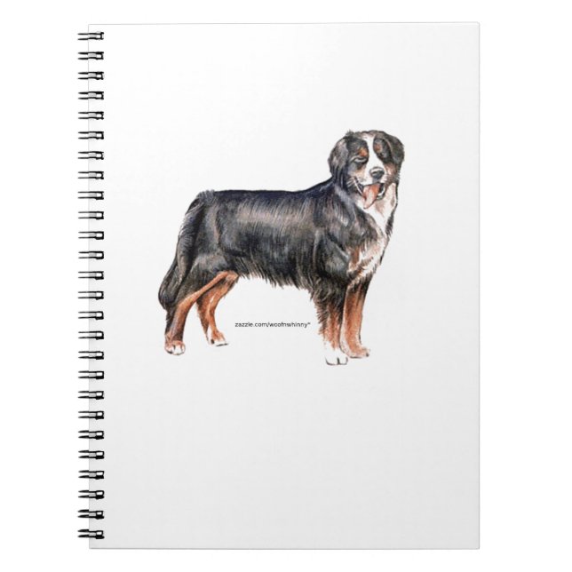 Carnet Chien de montagne bernois (Devant)