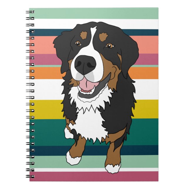 Carnet Chien de montagne bernois (Devant)
