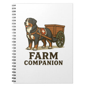 Carnet Chien de montagne bernois Compagnon de ferme trava