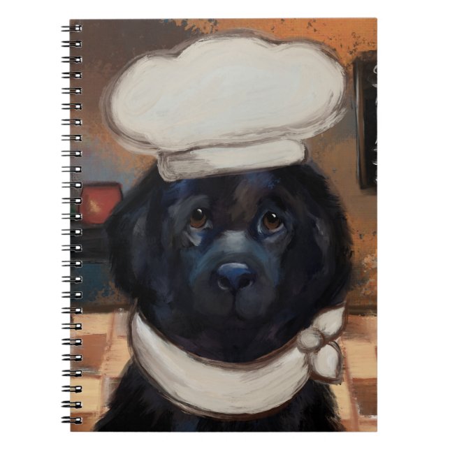 Carnet Chien de Terre-Neuve      (Devant)