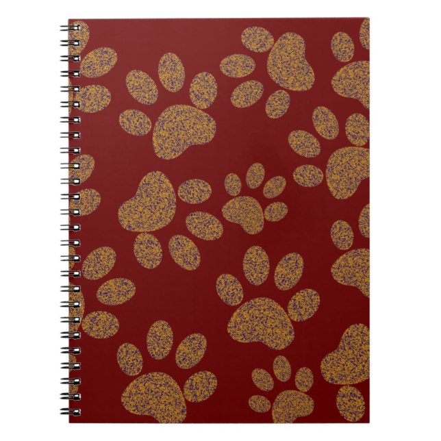 Carnet chien d'empreinte (Devant)