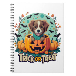 Carnet Chien d'Halloween 1