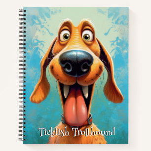 Carnet Chien Drôle Monstre Chatouilleux Trollhound