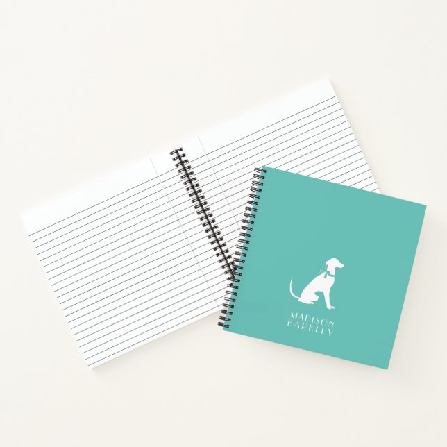 Carnet Chien Greyhound Chig Puppy (Intérieur)