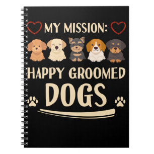 Carnet Chien Grooming Looming Animaux Chien Groomer