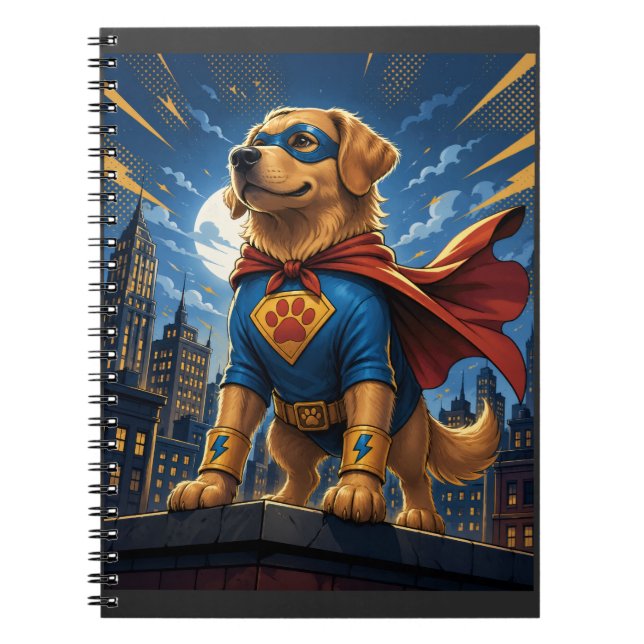 Carnet Chien héros (Devant)