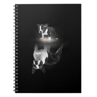 Carnet Chien Maman BostonTerrier Amoureux des chiens Cade