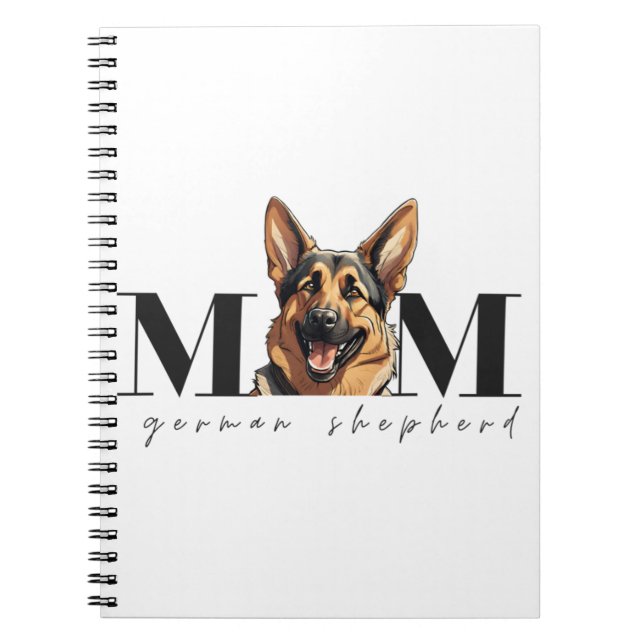 Carnet Chien Maman GERMAN SHEPHERD CHIEN Classic T-Shirt (Devant)