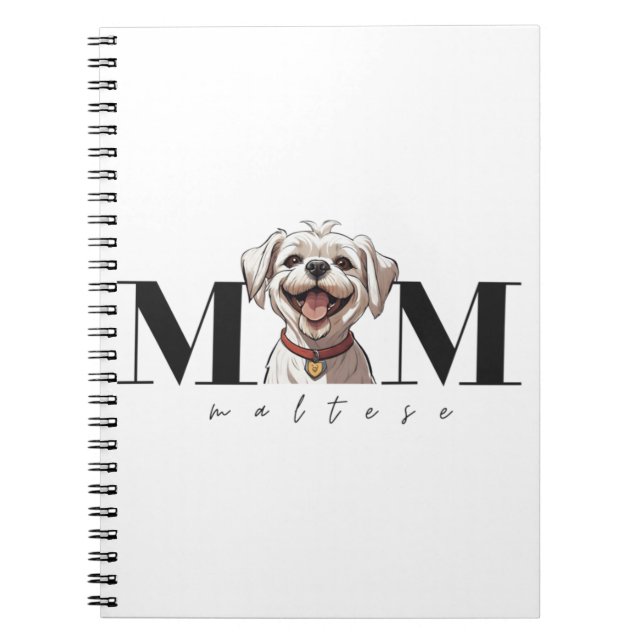 Carnet Chien Maman MALTESE T-shirt classique (Devant)