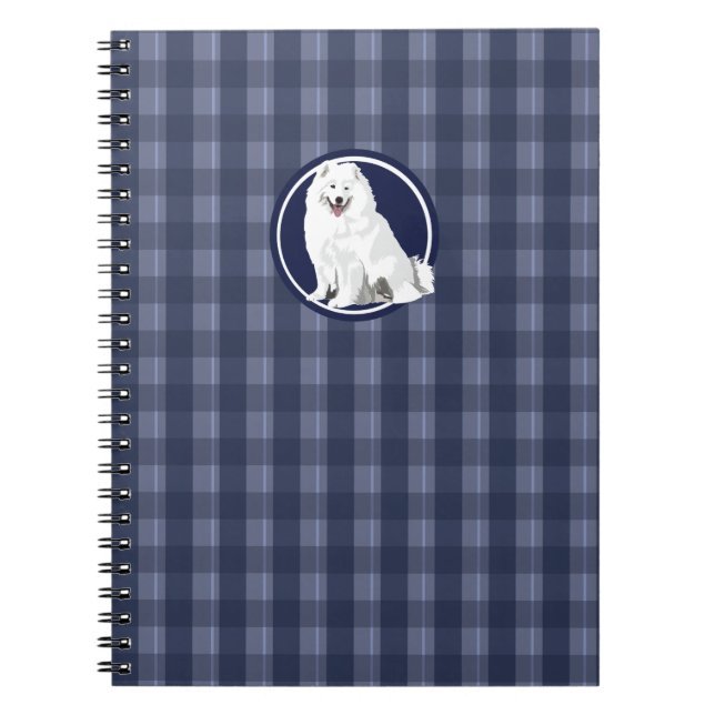 Carnet Chien Samoyed (Devant)