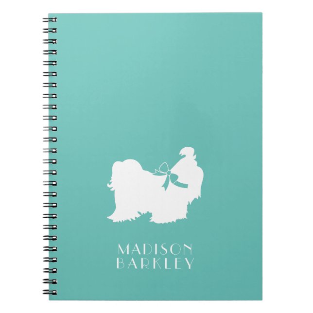 Carnet Chien Shih-Tzu chiot poil long (Devant)