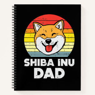 Carnet Chien Sunset et akita Magnifique chien présent