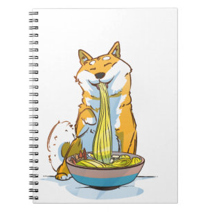 Carnet Chien   Un ramen pour chien shiba Inu
