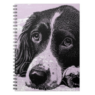 Carnet Chien vintage