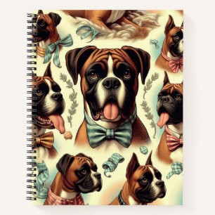 Carnet Chien vintage sans soudure