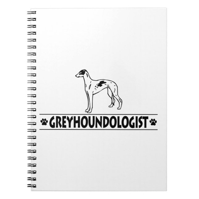 CARNET CHIENS DE GREYHOUND (Devant)