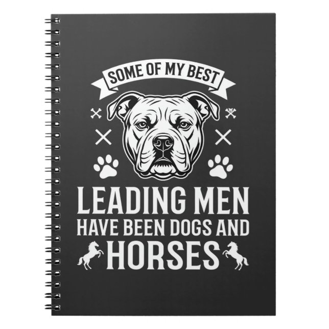 Carnet Chiens et chevaux menant les hommes (Devant)
