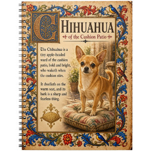 Carnet Chihuahua, Art du Bestiaire Médiéval