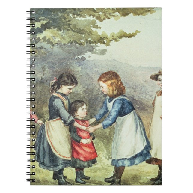 Carnet Children's Games, c.1880 (w/c sur paper) (Devant)