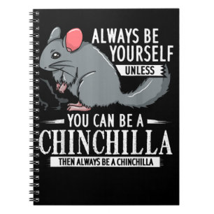 Carnet Chinchilla Gift Funny Cute Pet