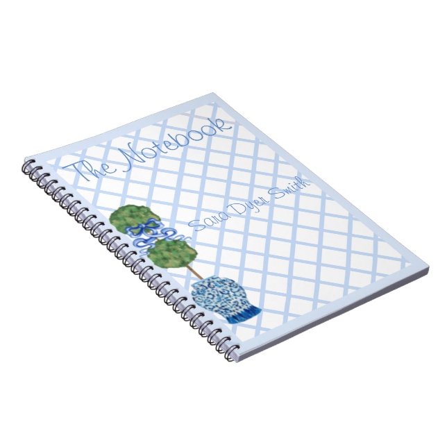 Carnet Chinoiserie Ginger Jar Jars Topiary  Notebook (Côté Droit)