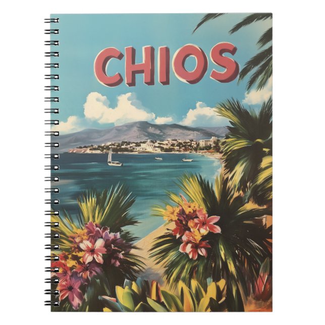 Carnet Chios vintage (Devant)