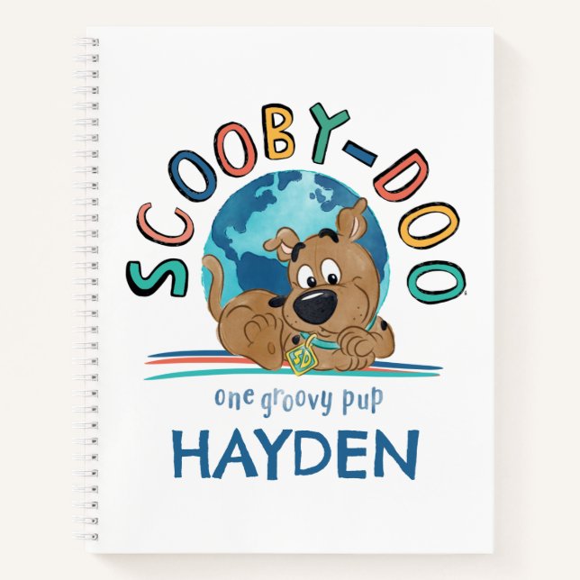 Carnet Chiot Scooby-Doo "One Super Pup" (Devant)