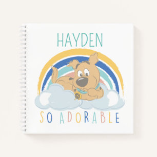 Carnet Chiot Scooby-Doo "tellement adorable"