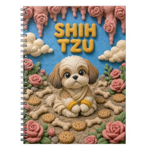 Carnet Chiot Shih Tzu Mignon, Bébé Chien