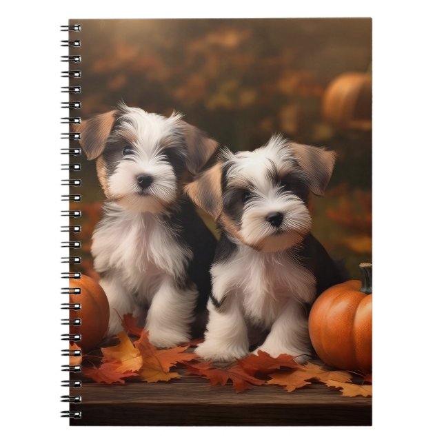 Carnet Chiots Biewer Terrier Délice d'Automne Citrouille (Devant)